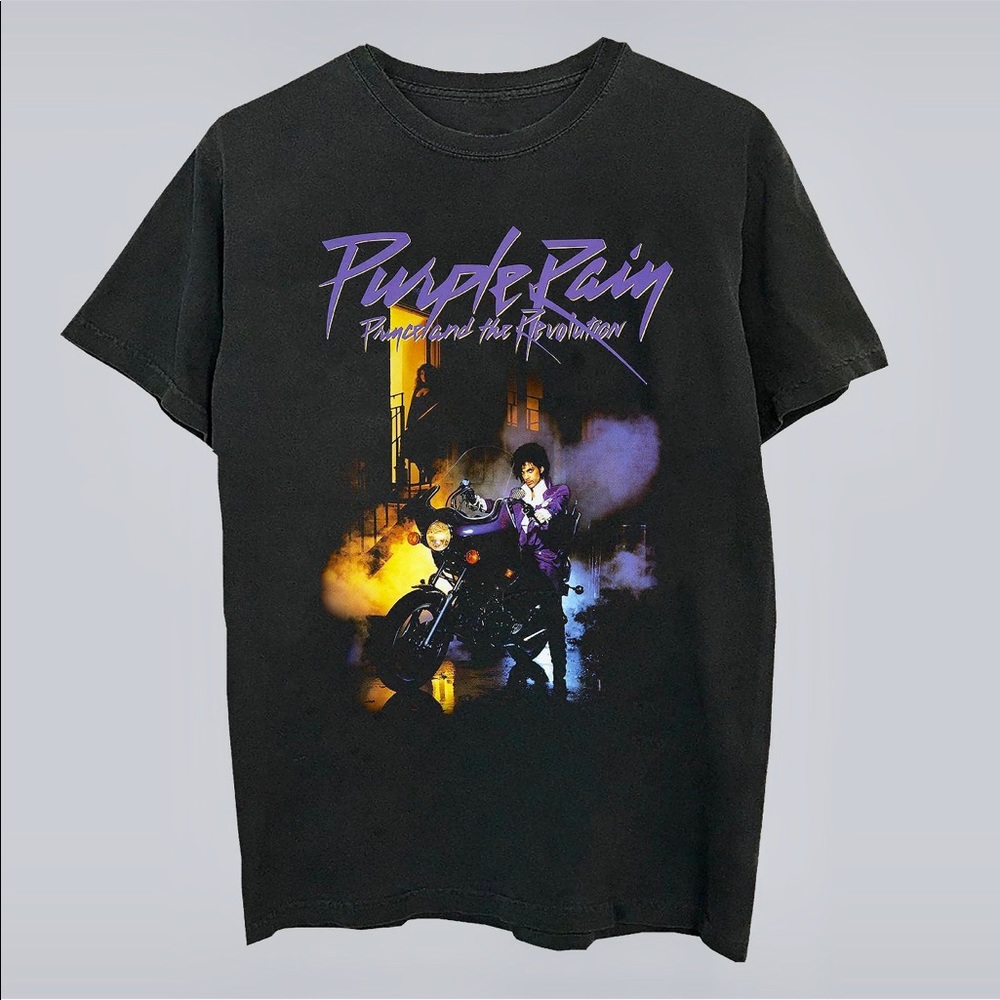 🚫SOLD🚫 new! Men's Prince Purple Rain Graphic Tee